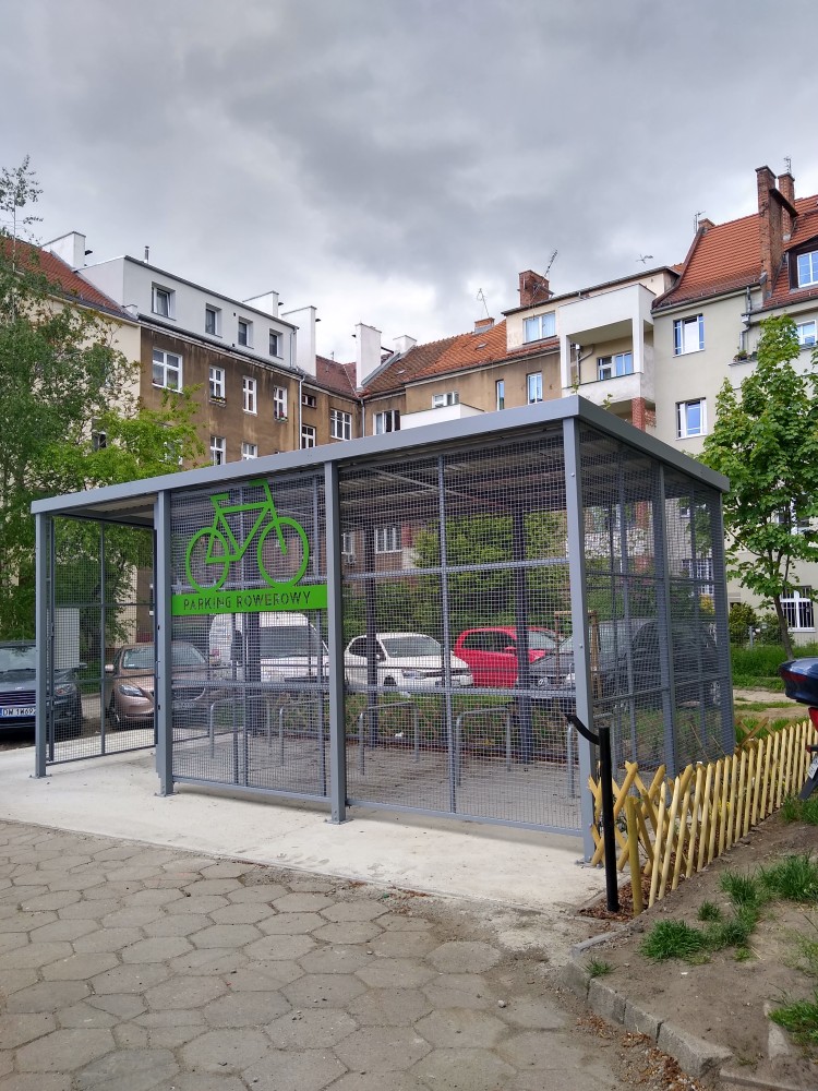 Wrocław buduje osiedlowe parkingi dla rowerów [ZDJĘCIA, LOKALIZACJE], ZZK