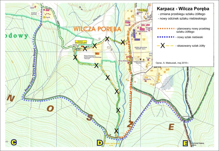 Uwaga turyści: Spore zmiany na szlakach w Karkonoszach, KPN