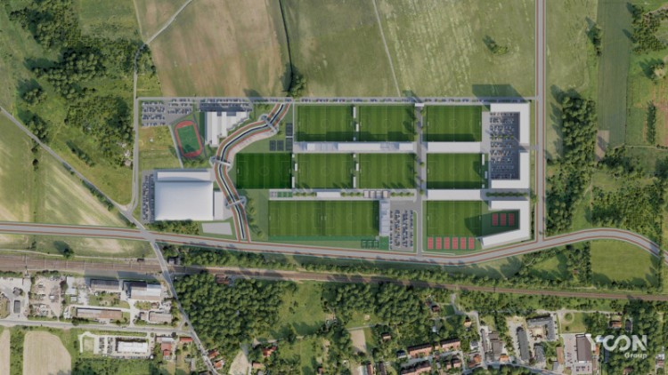 We Wrocławiu powstanie ogromny sportowy kompleks. Inwestycję ogłosił piłkarski Śląsk, Śląsk Wrocław/Yoon Group