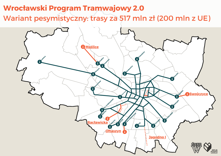 Wrocławski Program Tramwajowy 2.0. Aktywiści apelują do prezydenta i urzędników, Mat. pras.