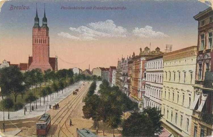 Ulica Legnicka sto lat temu. Ależ tu było zielono!, fotopolska.eu