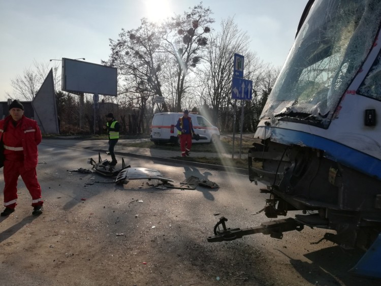 Groźny wypadek tramwaju we Wrocławiu. Są ranni, 