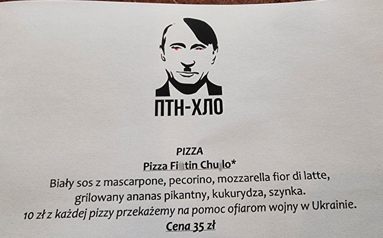 Zjedz pizzę, pomóż Ukrainie, obraź Putina. Oferta specjalna znanej pizzerii, VaffaNapoli
