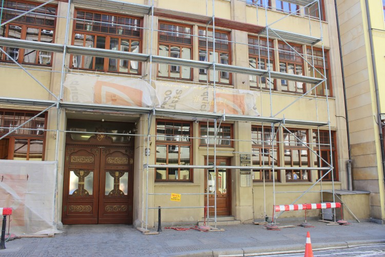 Wrocław: Trwa remont secesyjnego budynku Herbapolu przy Rynku [ZDJĘCIA], Jakub Jurek