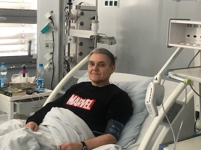 Ryzykowna operacja w szpitalu Marciniaka uratowała życie pana Andrzeja, 