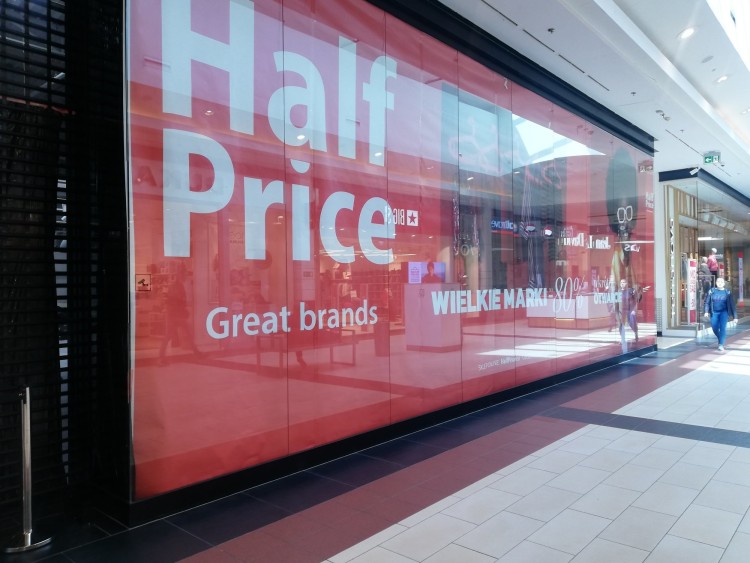 Wrocław: Nowy sklep HalfPrice szykuje się na otwarcie w kolejnej galerii handlowej, mgo