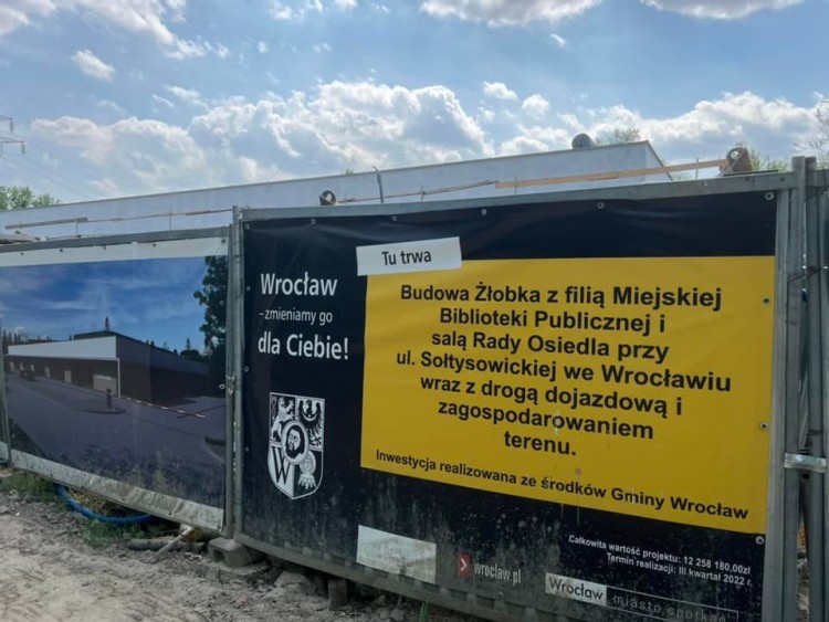 Wrocław: W nowym żłobku powstaną biblioteka i siedziba rady osiedla [ZDJĘCIA], ZIM
