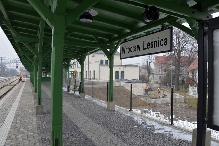 Przy stacji kolejowej Wrocław Leśnica powstanie parking P&R, mat. pras.