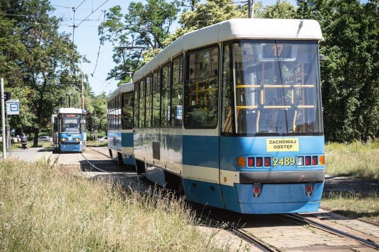 Groźna sytuacja w MPK Wrocław: tramwaje jechały wprost na siebie, zdjęcie ilustracyjne/Magda Pasiewicz