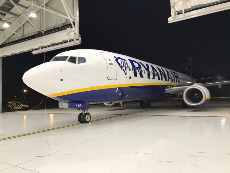 Wrocław: Ryanair rozbuduje bazę serwisową. Zatrudni ponad 200 osób, mat. pras.
