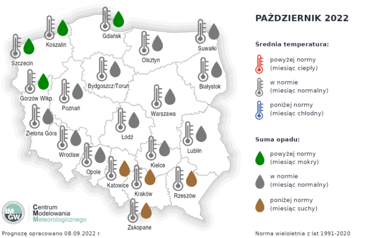 Czeka nas ciepła, ale mokra zima! Jest prognoza IMGW dla Wrocławia, IMGW