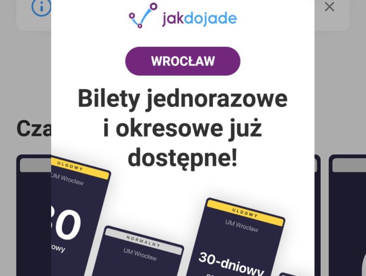Wrocław: Bilety MPK dostępne w kolejnej aplikacji na telefon, pixabay