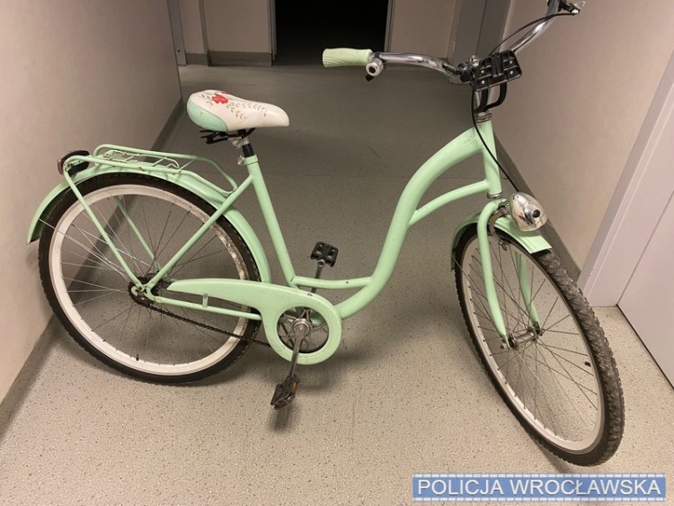 Czy to Twój rower? Znaleźli go wrocławscy policjanci, KMP Wrocław