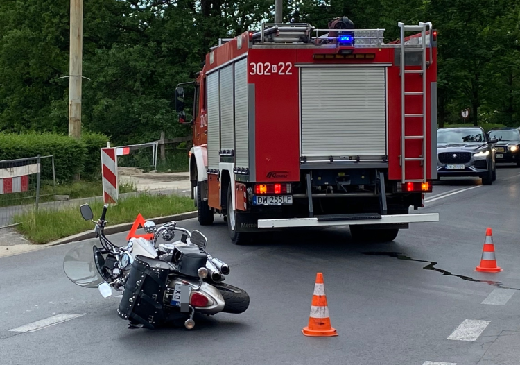 Wrocław: motocyklista potrącony na Różance, zdjęcie ilustracyjne/archiwum