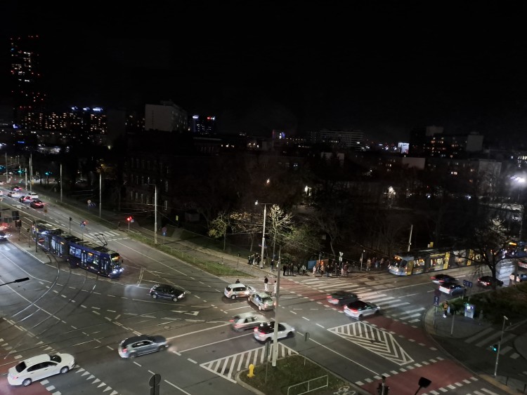 Wrocław: Wypadek przy galerii Wroclavia. Utrudnienia w ruchu tramwajów, Michał Górecki