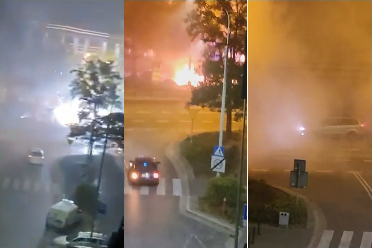 Wrocław: Niebezpieczny pożar samochodów [FILM], Pomoc drogowa AUTO-HARD