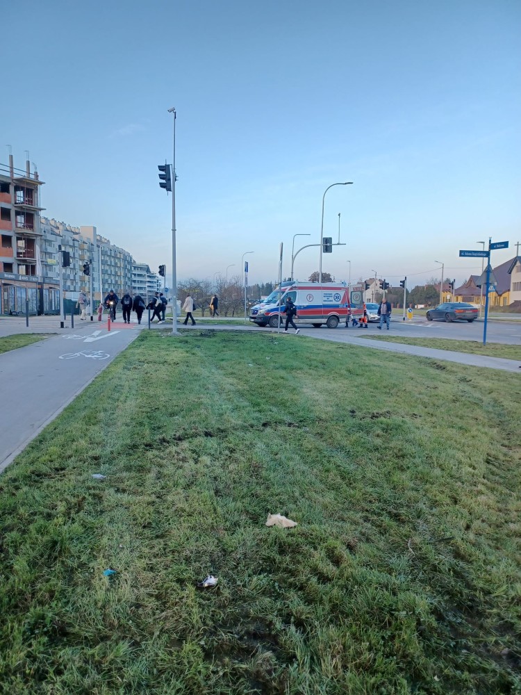 Wrocław: Rowerzystka w szpitalu. Kierowca potrącił ją na przejeździe rowerowym, Patrycja Mazurek