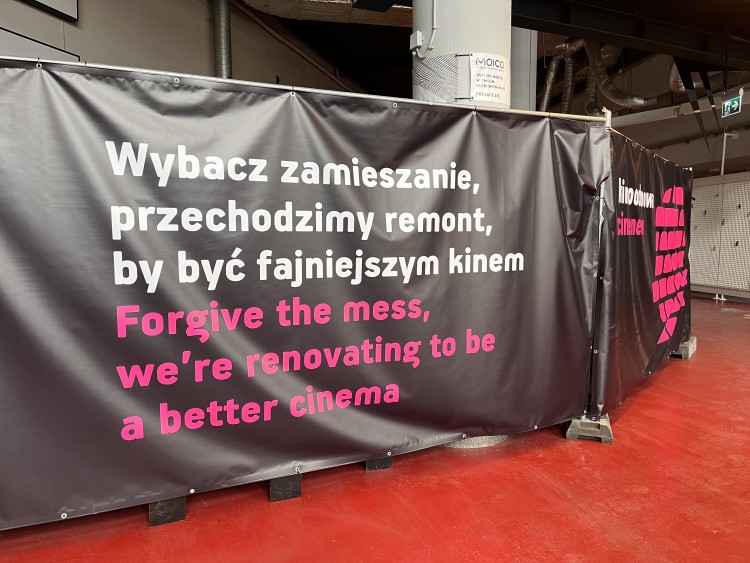 Wrocław: Trwa remont Kina Nowe Horyzonty. Dwie sale jak nowe [ZDJĘCIA], Jakub Jurek