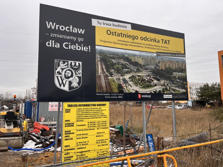 Wrocław: Ruszają prace przy budowie kolejnego odcinka TAT. Zmiana organizacji ruchu, Jakub Jurek