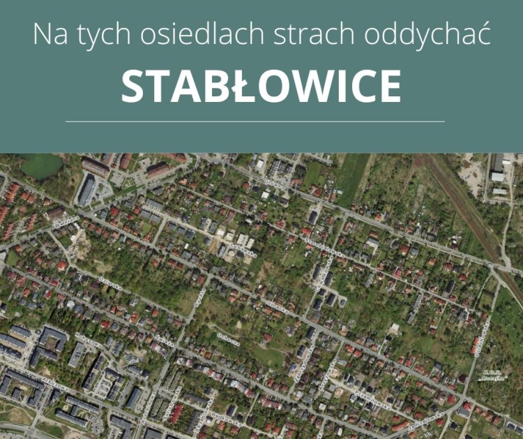 Na tych osiedlach we Wrocławiu strach oddychać. Tu sąsiad truje sąsiada, Ortofotomapa/Geoportal Wrocław