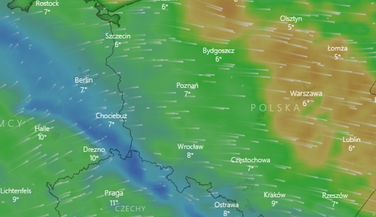 Orkan Otto w Polsce. Alert dla Wrocławia odwołany [MAPA LIVE], 