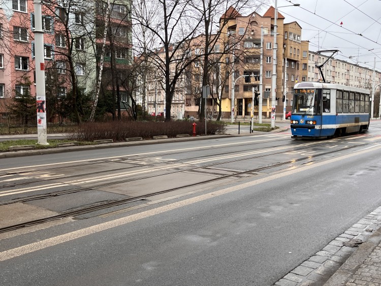 Wrocław: Torowisko na ulicy Hubskiej już do remontu. Wytrzymało cztery lata, Jakub Jurek