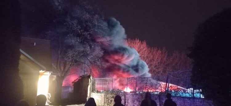Po pożarze w Kiełczowie: Czy w okolicy powietrze jest bezpieczne?, Przemysław Poroszewski, radny gminy Długołęka
