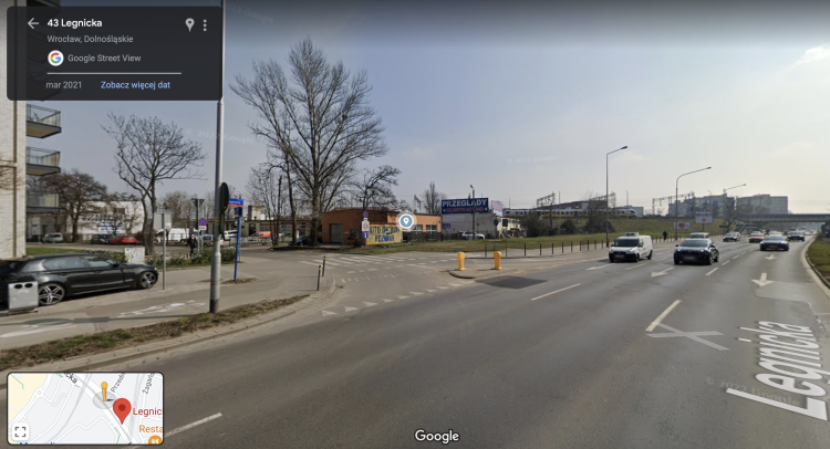 Wrocław: Mieszkańcy informują o piratach drogowych. Gdzie jeżdżą za szybko?, Google Maps