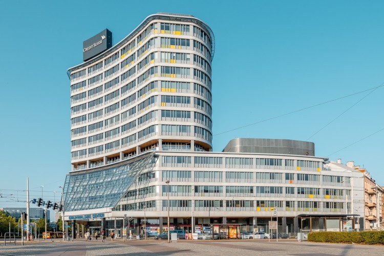 Credit Suisse zamknie biuro we Wrocławiu? Pracuje tutaj 5 tysięcy osób, Grunwaldzki Center