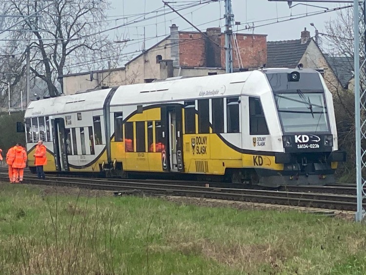Wykolejenie pociągu pod Wrocławiem. Duże utrudnienia w ruchu, Agnieszka Maćkowiak