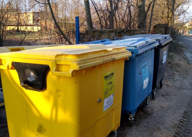 Śmieciowy problem na Jerzmanowie. Przez remonty nie zbierają odpadów, Ekosystem
