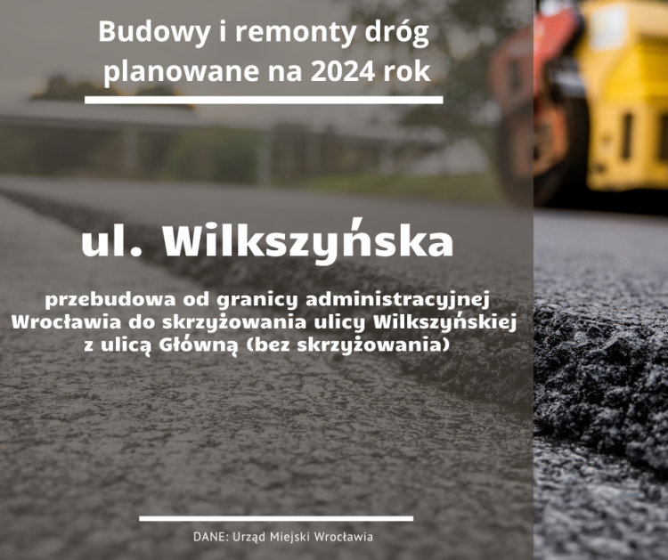 Wrocław: Te ulice czeka remont w 2024 roku. Mamy listę!, 