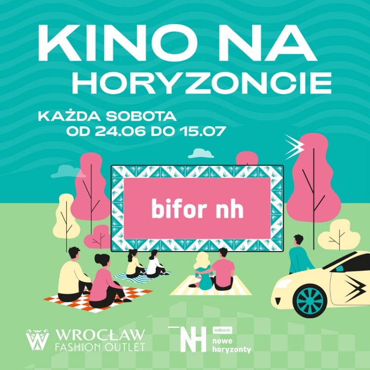 Wrocław Fashion Outlet z Kinem letnim w ramach rozgrzewki przed festiwalem mBank Nowe Horyzonty, 