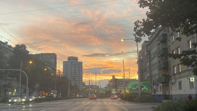 Ależ piękne niebo nad Wrocławiem!, 