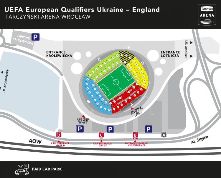 Wrocław: Mecz Ukraina - Anglia. Będą korki i tłumy w tramwajach, Tarczyński Arena
