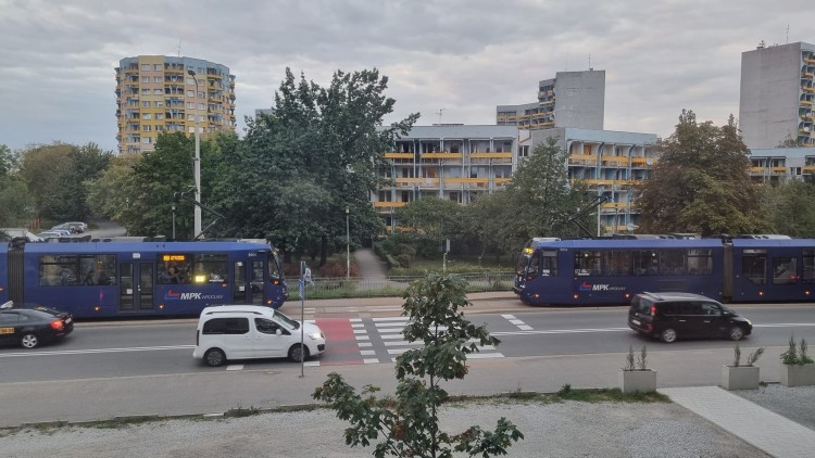 Bardzo groźnie na Przyjaźni: dwa tramwaje jechały wprost na siebie!, Michał Czajkowski