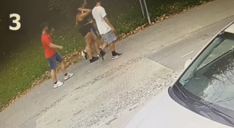 W centrum Wrocławia napadli na dziecko. Nagrały ich kamery [FILM], kadr z monitoringu/Komenda Miejska Policji we Wrocławiu