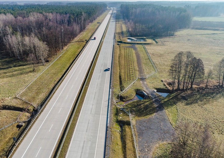Wrocław bliżej Berlina. Autostrada A18 już gotowa i uroczyście otwarta, Materiały inwestora