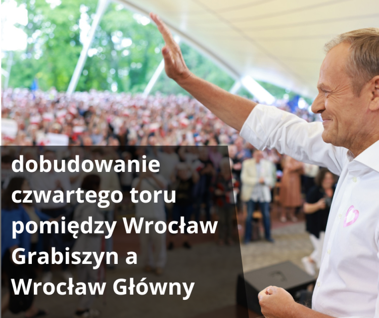 Co Koalicja Obywatelska obiecała Wrocławiowi? Obwodnice, tramwaje i 200 mln zł co roku. Oto lista obietnic!, FB/Michał Jaros
