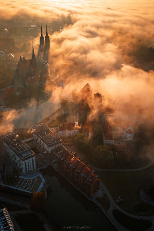 Jaki ten Wrocław piękny! Zobacz zdjęcia z drona!, 