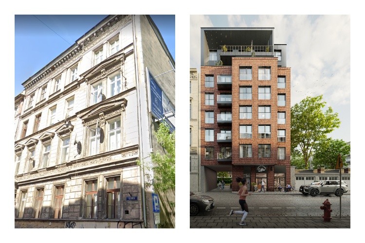 Wrocław: Przy ulicy Lelewela stanie nowy budynek mieszkalny [WIZUALIZACJE], Dziewoński, Łukaszewicz - architekci
