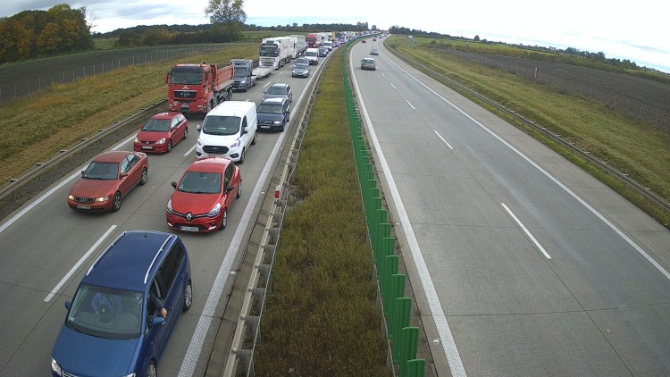 Karambol na autostradzie A4. Ogromny korek w stronę Wrocławia, traxelektronik