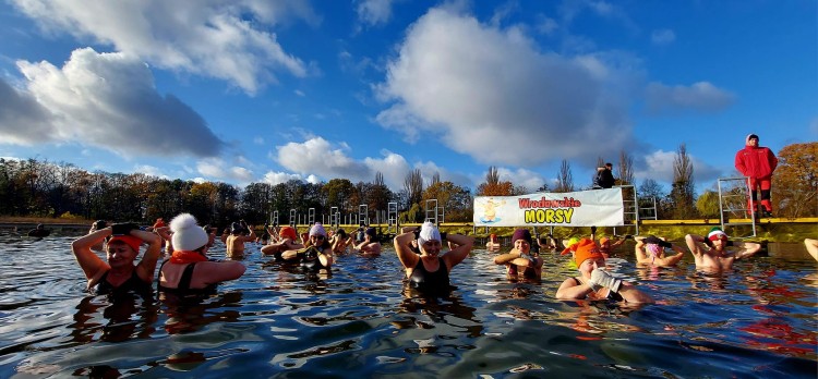 Zima? Idealna pogoda na kąpiel! Morsy z Wrocławia w swoim żywiole!, Wrocławskie Morsy/użyczone