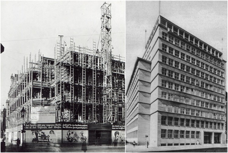 Tak Niemcy budowali pierwszy wieżowiec we Wrocławiu, fotopolska.eu