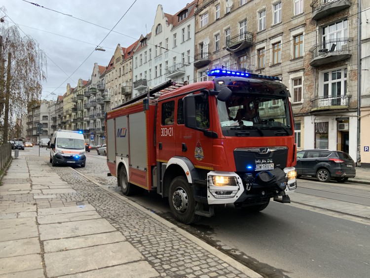 Wrocław: Pożar mieszkania na Kościuszki. Ranna jedna osoba, Askaniusz Polcyn