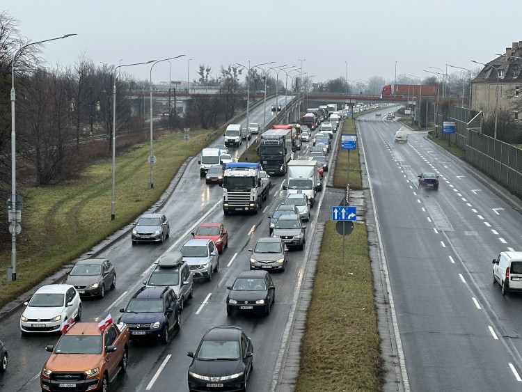 Wrocław: Nie będzie już blokad na Sobieskiego i wschodniej obwodnicy, 