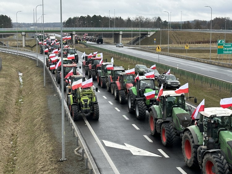 Rolnicy grożą: Zablokujemy wszystkie wjazdy do Wrocławia. Nie dostaniecie się do miasta, Askaniusz Polcyn