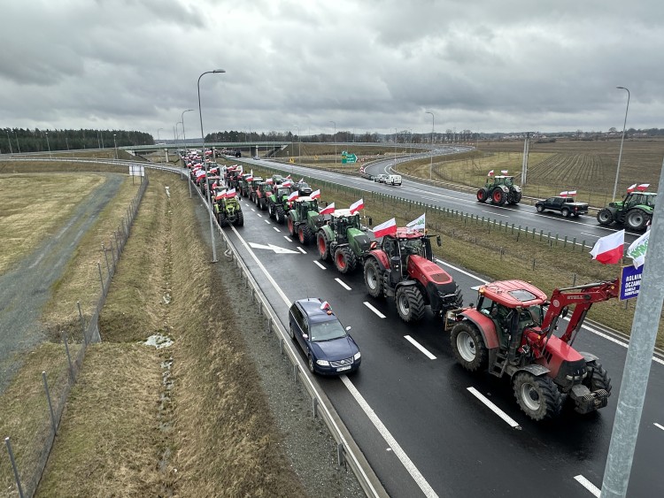 Rolnicy grożą: Zablokujemy wszystkie wjazdy do Wrocławia. Nie dostaniecie się do miasta, Askaniusz Polcyn