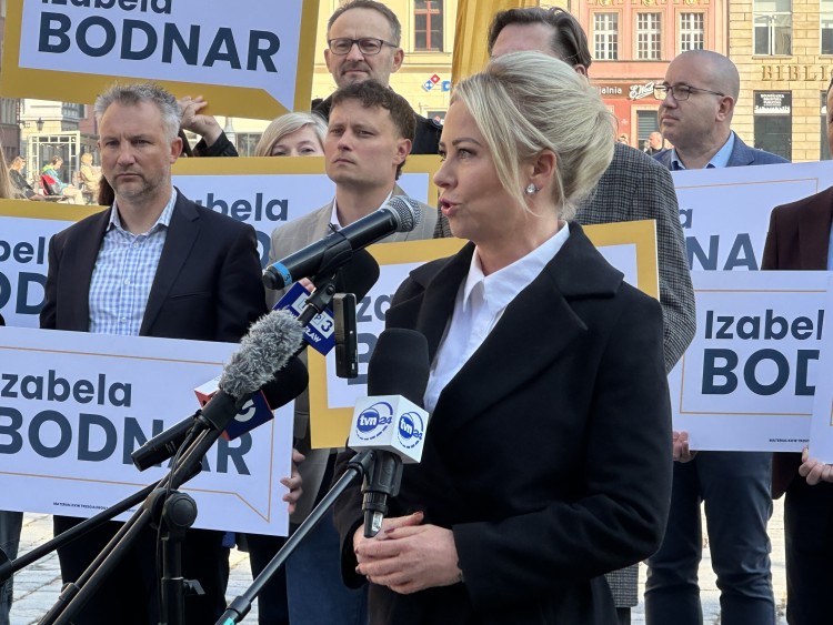 Izabela Bodnar chce być prezydentem Wrocławia. Zapowiada zmiany, Askaniusz Polcyn