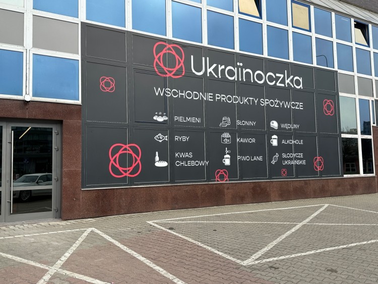 Wrocław: Ogromny sklep ukraiński świeci pustkami. Jest tam za drogo?, Askaniusz Polcyn 